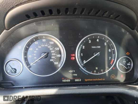 2016 BMW X3 sDrive28i with VIN 5UXWZ7C5XG0R31548, listed as a Copart auction lot 47844025 with 165,409 mi miles and Clean Title. Bid and sale history available at carsss.com. Image 9.