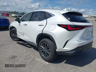 2024 Lexus NX 250 with VIN JTJADCAZ7R5022145, listed as a IAAI auction lot 41688698 with 5,699 mi miles and . Bid and sale history available at DreamBid. Image 3.