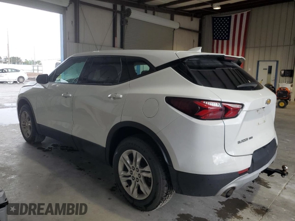 2021 Chevrolet Blazer LT with VIN 3GNKBHRS5MS556610, listed as a Copart auction lot 60334385 with 164,287 mi miles and Clean title. Bid and sale history available at DreamBid. Image 2.