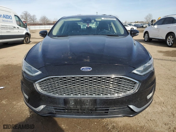 2020 Ford Fusion Hybrid Titanium with VIN 3FA6P0RU3LR182217, listed as a Copart auction lot 49069455 with 133,529 mi miles and Salvage Title. Bid and sale history available at carsss.com. Image 5.