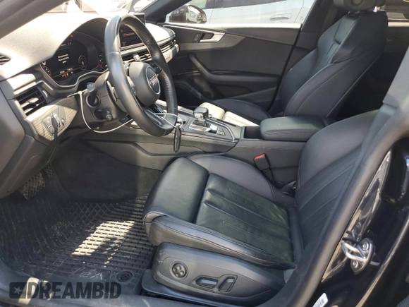 2018 Audi A5 Sportback Premium Plus with VIN WAUENCF56JA100415, listed as a Copart auction lot 40967394 with 40,158 mi miles. Bid and sale history available at carsss.com. Image 7.