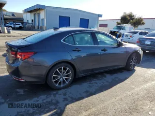 2015 Acura TLX V6 Tech with VIN 19UUB2F56FA021689, listed as a Copart auction lot 44054295 with 239,871 mi miles and Clean Title. Bid and sale history available at carsss.com. Image 3.