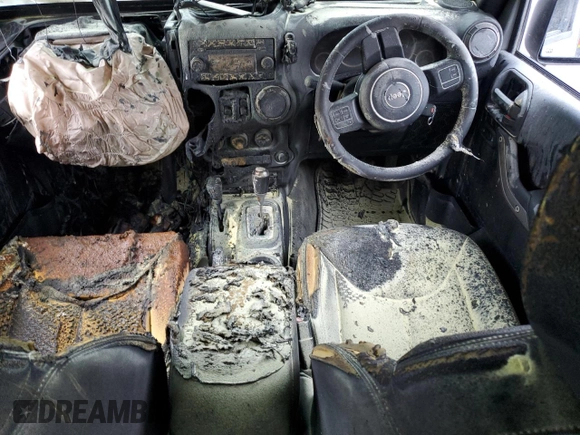2016 Jeep Wrangler Unlimited Sport RHD with VIN 1C4BJWKG8GL122066, listed as a Copart auction lot 60637855 with Not provided miles and Salvage title. Bid and sale history available at DreamBid. Image 8.