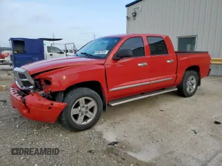 2007 Dodge Dakota SLT z VIN 1D7HE48K37S218312, wystawiony jako Copart lot #54607935 z przebiegiem 90 508 mil mil oraz Szkoda całkowita • Salvage title. Historia ofert i sprzedaży dostępna na DreamBid. Obrazek 1.