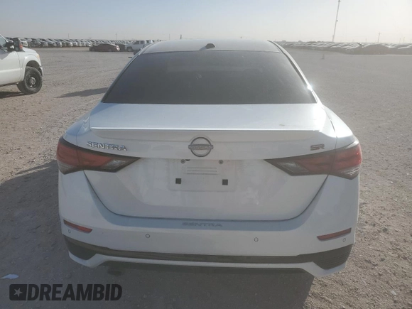 2024 Nissan Sentra SR with VIN 3N1AB8DV6RY321386, listed as a Copart auction lot 49306245 with 10,747 mi miles and Salvage title. Bid and sale history available at DreamBid. Image 6.