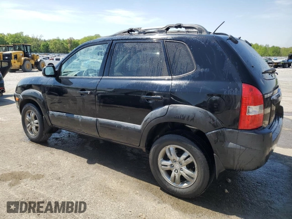 2007 Hyundai Tucson SE with VIN KM8JN72D77U686907, listed as a Copart auction lot 53286165 with 226,339 mi miles and Salvage Title. Bid and sale history available at carsss.com. Image 2.
