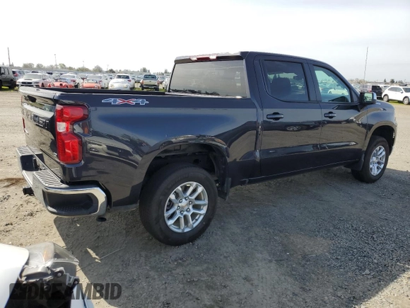 2024 Chevrolet Silverado 1500 LT with VIN 3GCPDKEK6RG434764, listed as a Copart auction lot 49729945 with 0 mi miles and Salvage Title. Bid and sale history available at carsss.com. Image 3.