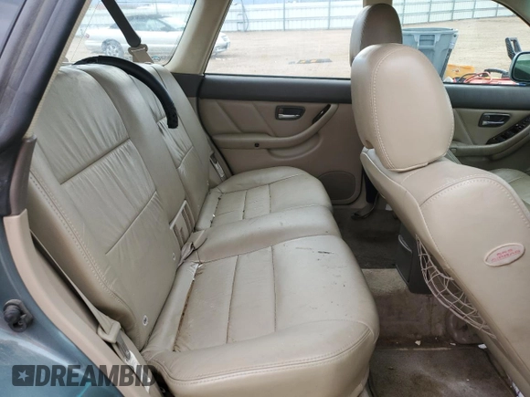 2001 Subaru Legacy Outback Limited z VIN 4S3BH686617657326, wystawiony jako Copart lot #57578275 z przebiegiem 148 396 mil mil oraz Szkoda całkowita • Salvage title. Historia ofert i sprzedaży dostępna na DreamBid. Obrazek 10.