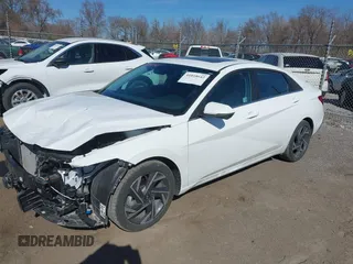 2024 Hyundai Elantra Limited with VIN KMHLP4DGXRU779755, listed as a IAAI auction lot 41818642 with 11,288 mi miles and . Bid and sale history available at DreamBid. Image 18.