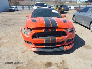 2016 Ford Mustang GT with VIN 1FA6P8CF1G5241699, listed as a IAAI auction lot 41747743 with 95,577 mi miles. Bid and sale history available at carsss.com. Image 6.