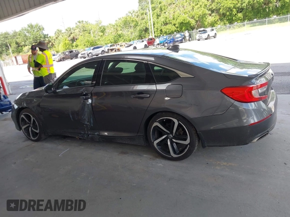 2019 Honda Accord Sport with VIN 1HGCV2F33KA015456, listed as a IAAI auction lot 42470172 with 87,477 mi miles and . Bid and sale history available at DreamBid. Image 14.