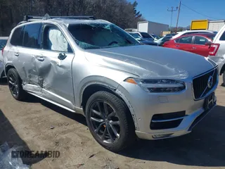 2018 Volvo XC90 Momentum with VIN YV4A22PK3J1204270, listed as a IAAI auction lot 41806395 with 93,461 mi miles. Bid and sale history available at carsss.com. Image 1.