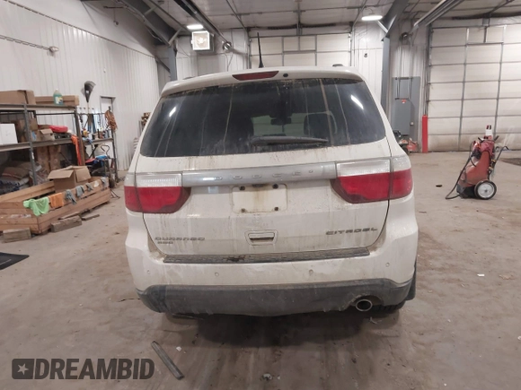 2011 Dodge Durango Citadel with VIN 1D4RE5GG3BC731017, listed as a IAAI auction lot 41406363 with 202,960 mi miles. Bid and sale history available at carsss.com. Image 16.