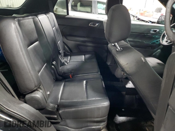 2015 Ford Utility Police Interceptor with VIN 1FM5K8AR6FGC52505, listed as a Copart auction lot 61448574 with 0 mi miles and Salvage Title. Bid and sale history available at carsss.com. Image 11.