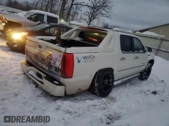 2012 Cadillac Escalade EXT Luxury with VIN 3GYT4MEF6CG144877, listed as a Copart auction lot 87723075 with 198,137 mi miles and Salvage Title. Bid and sale history available at carsss.com. Image 3.