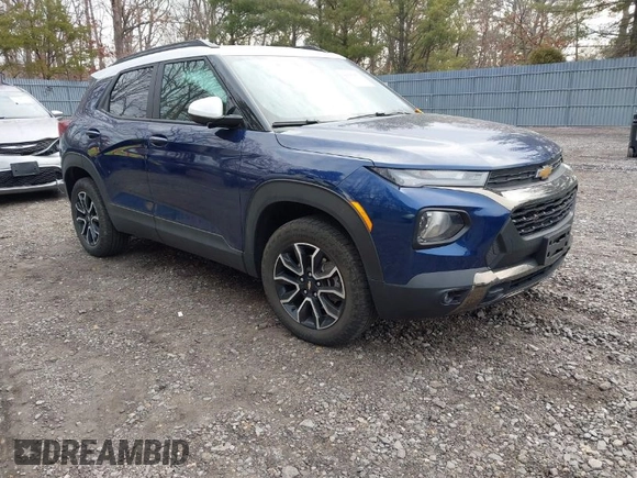2023 Chevrolet TrailBlazer ACTIV with VIN KL79MSSL5PB075898, listed as a IAAI auction lot 41695970 with 16,709 mi miles and . Bid and sale history available at DreamBid. Image 1.