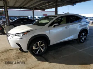 2020 Lexus NX with VIN JTJGARBZ5L2178195, listed as a Copart auction lot 52190215 with 23,211 mi miles and Salvage Title. Bid and sale history available at carsss.com. Image 1.