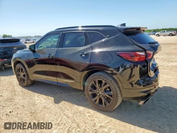 2020 Chevrolet Blazer RS with VIN 3GNKBERS8LS728528, listed as a Copart auction lot 61443675 with 71,173 mi miles and Salvage title. Bid and sale history available at DreamBid. Image 2.