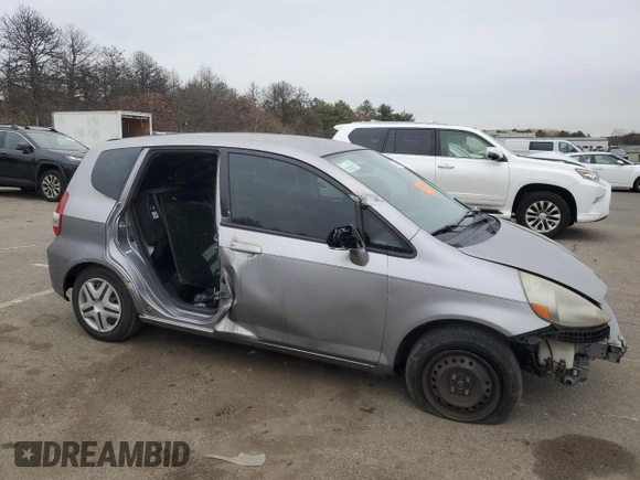2008 Honda Fit with VIN JHMGD37488S006849, listed as a Copart auction lot 87059204 with 72,912 mi miles and Salvage Title. Bid and sale history available at carsss.com. Image 4.
