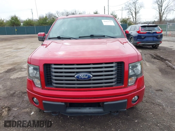 2011 Ford F-150 XLT with VIN 1FTFW1ET6BFD33921, listed as a IAAI auction lot 41821721 with 142,576 mi miles. Bid and sale history available at carsss.com. Image 6.