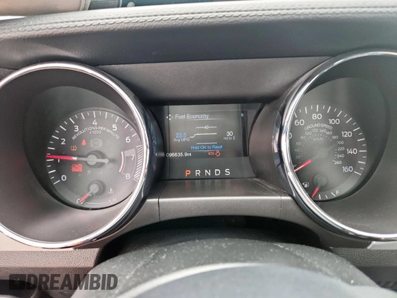 2015 Ford Mustang EcoBoost with VIN 1FA6P8TH7F5393082, listed as a Copart auction lot 62710175 with 96,635 mi miles and Salvage title. Bid and sale history available at DreamBid. Image 9.