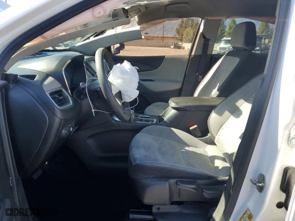 2018 Chevrolet Equinox LS with VIN 3GNAXHEV6JS563610, listed as a Copart auction lot 50461665 with 160,418 mi miles and Salvage Title. Bid and sale history available at carsss.com. Image 7.