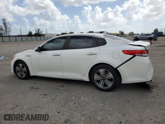 2017 Kia Optima Hybrid EX with VIN KNAGU4LE6H5010612, listed as a Copart auction lot 78814434 with 111,033 mi miles and Salvage Title. Bid and sale history available at carsss.com. Image 2.