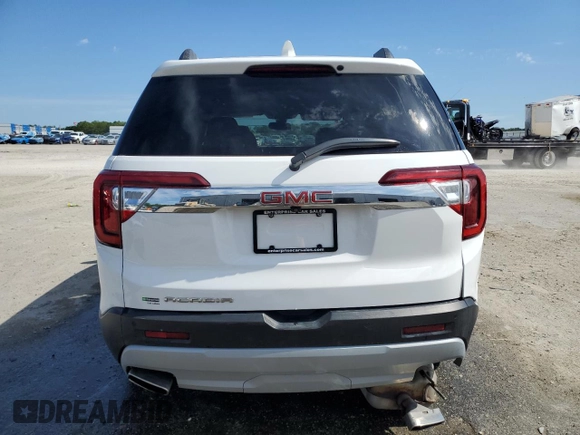 2023 GMC Acadia SLT z VIN 1GKKNML45PZ210054, wystawiony jako Copart lot #57814595 z przebiegiem 59 516 mil mil oraz Nie do naprawy • Non repairable. Historia ofert i sprzedaży dostępna na DreamBid. Obrazek 6.