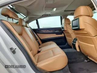 2012 BMW 7 Series 750Li xDrive with VIN WBAKC8C5XCC436134, listed as a Copart auction lot 63144905 with 64,282 mi miles and Salvage title. Bid and sale history available at DreamBid. Image 10.