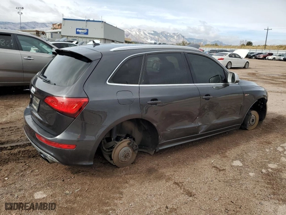 2014 Audi SQ5 Prestige with VIN WA1VGAFP3EA050558, listed as a Copart auction lot 78446364 with 130,931 mi miles and Salvage Title. Bid and sale history available at carsss.com. Image 3.