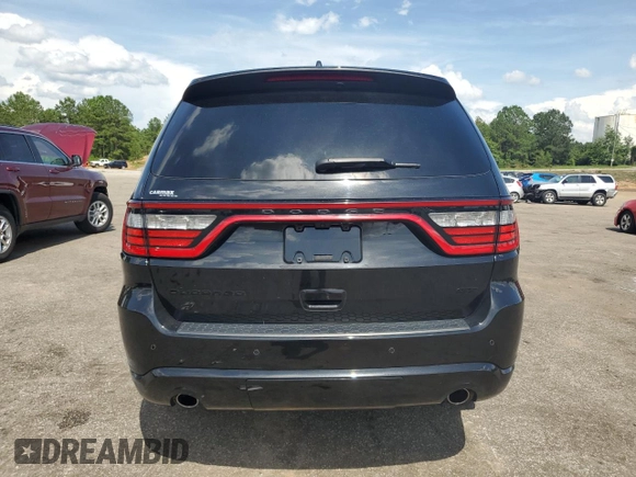 2021 Dodge Durango GT with VIN 1C4RDJDG7MC750878, listed as a Copart auction lot 60526925 with 36,190 mi miles and Salvage title. Bid and sale history available at DreamBid. Image 6.
