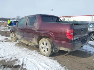 2011 Honda Ridgeline RTL with VIN 5FPYK1F58BB004573, listed as a IAAI auction lot 41576676 with 56,120 mi miles. Bid and sale history available at carsss.com. Image 3.