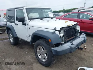 2017 Jeep Wrangler Sport z VIN 1C4AJWAG9HL611476, wystawiony jako IAAI lot #42378058 z przebiegiem 83 738 mil mil oraz . Historia ofert i sprzedaży dostępna na DreamBid. Obrazek 1.