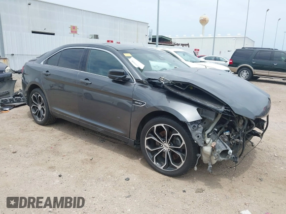 2015 Ford Taurus SHO with VIN 1FAHP2KT9FG114036, listed as a IAAI auction lot 42227276 with 146,285 mi miles and . Bid and sale history available at DreamBid. Image 1.