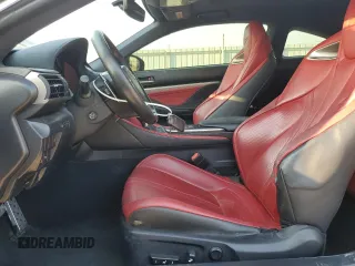 2015 Lexus RC F with VIN JTHHP5BC0F5000805, listed as a Copart auction lot 48708595 with 111,921 mi miles and Salvage Title. Bid and sale history available at carsss.com. Image 7.