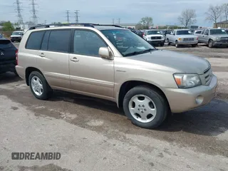 2005 Toyota Highlander z VIN JTEEP21A050120517, wystawiony jako IAAI lot #42131016 z przebiegiem 133 413 mil mil oraz . Historia ofert i sprzedaży dostępna na DreamBid. Obrazek 1.