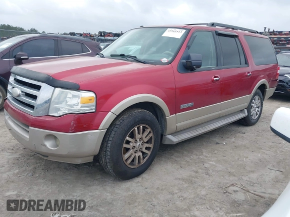 2007 Ford Expedition Max Eddie Bauer с VIN 1FMFK175X7LA33460, выставлен на аукционе IAAI как лот 41965513 с пробегом 260 723 миль миль и . История ставок и продаж доступна на DreamBid. Изображение 18.