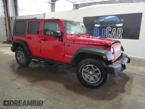 2008 Jeep Wrangler Unlimited Rubicon with VIN 1J4GA69138L636233, listed as a Copart auction lot 58620415 with 183,012 mi miles and Clean title. Bid and sale history available at DreamBid. Image 4.
