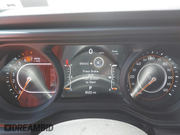 2025 Jeep Wrangler Rubicon with VIN 1C4PJXFN2SW527531, listed as a IAAI auction lot 42267227 with 8,022 mi miles and . Bid and sale history available at DreamBid. Image 7.