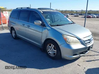 2006 Honda Odyssey EX-L with VIN 5FNRL38756B031675, listed as a IAAI auction lot 41249028 with 152,240 mi miles. Bid and sale history available at carsss.com. Image 1.