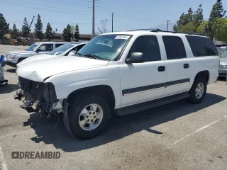 2003 Chevrolet Suburban LS with VIN 3GNEC16T53G172603, listed as a Copart auction lot 61501045 with 126,003 mi miles and Salvage title. Bid and sale history available at DreamBid. Image 1.