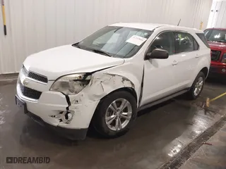 2014 Chevrolet Equinox LS with VIN 2GNFLEEK7E6198400, listed as a IAAI auction lot 41753840 with 155,049 mi miles. Bid and sale history available at carsss.com. Image 2.