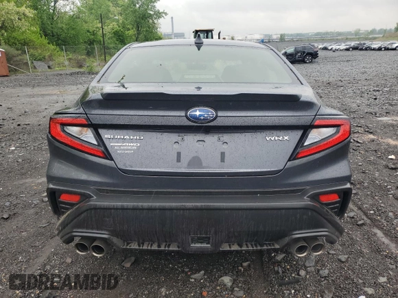 2024 Subaru WRX Premium with VIN JF1VBAH64R9819090, listed as a Copart auction lot 56002675 with 1,096 mi miles and Salvage title. Bid and sale history available at DreamBid. Image 6.