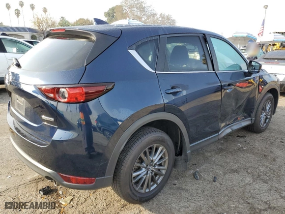2020 Mazda CX-5 Touring with VIN JM3KFACM4L0860328, listed as a Copart auction lot 43459595 with NaN miles and Salvage Title. Bid and sale history available at carsss.com. Image 3.