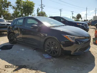 2022 Toyota Corolla Hatchback SE with VIN JTND4MBEXN3163326, listed as a Copart auction lot 72441564 with 54,761 mi miles and Non Repairable. Bid and sale history available at carsss.com. Image 4.