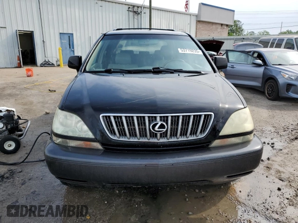 2002 Lexus RX 300 with VIN JTJGF10U320122115, listed as a Copart auction lot 53719235 with 252,955 mi miles and Salvage Title. Bid and sale history available at DreamBid. Image 5.