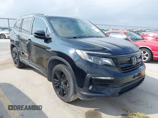 2021 Honda Pilot Special Edition z VIN 5FNYF5H29MB003278, wystawiony jako IAAI lot #40709028 z przebiegiem 125 296 mil mil oraz . Historia ofert i sprzedaży dostępna na DreamBid. Obrazek 1.