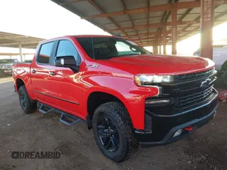 2021 Chevrolet Silverado 1500 LT Trail Boss with VIN 3GCPYFED1MG150609, listed as a IAAI auction lot 41709045 with 51,863 mi miles and . Bid and sale history available at DreamBid. Image 1.