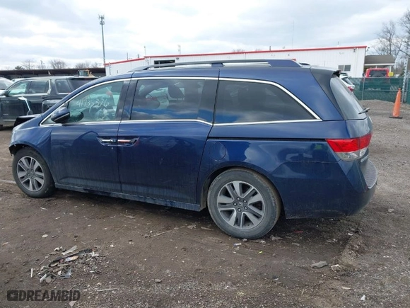 2014 Honda Odyssey Touring with VIN 5FNRL5H95EB048617, listed as a IAAI auction lot 41735376 with NaN miles. Bid and sale history available at carsss.com. Image 14.