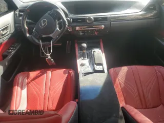 2016 Lexus GS F with VIN JTHBP1BL9GA000924, listed as a Copart auction lot 79112834 with 35,061 mi miles and Salvage Title. Bid and sale history available at carsss.com. Image 8.